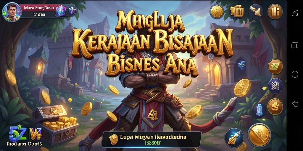 Tampilan gameplay Tycoon yang seru dan menantang dari 5ZK.