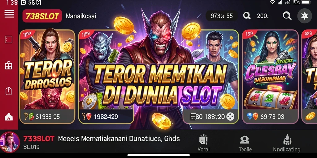 Gameplay menegangkan di dunia horor 738SLOT.