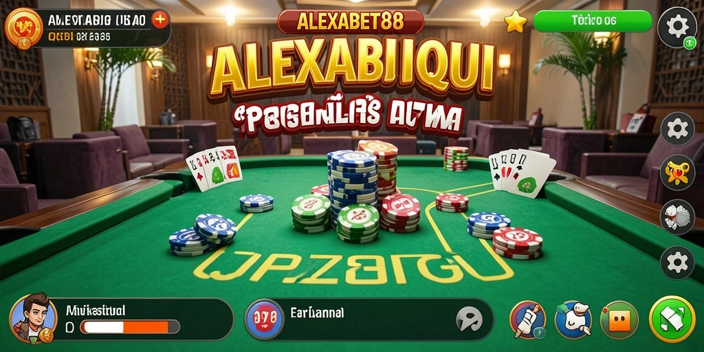 Tampilan gameplay ALEXABET88 yang seru dan menarik.