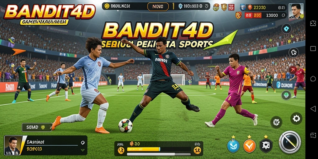 Tampilan menarik dari gameplay BANDIT4D yang seru dan kompetitif.