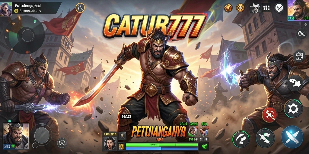 Tangkapan layar dari gameplay seru CATUR777 dengan aksi mendebarkan.