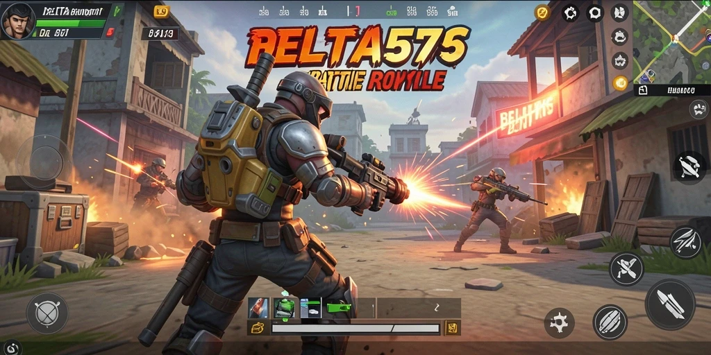 Gameplay mendebarkan dalam pertarungan Battle Royale