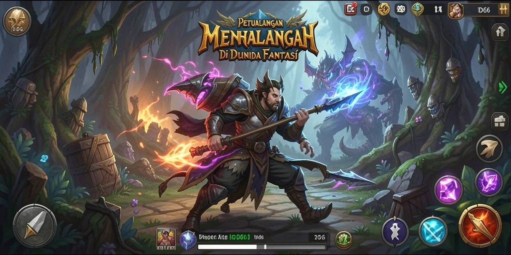 Screenshot gameplay <strong>ID66</strong> menampilkan aksi seru dan petualangan mendalam.