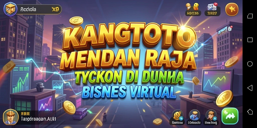 Tampilan gameplay KANGTOTO yang menampilkan strategi bisnis yang menarik.