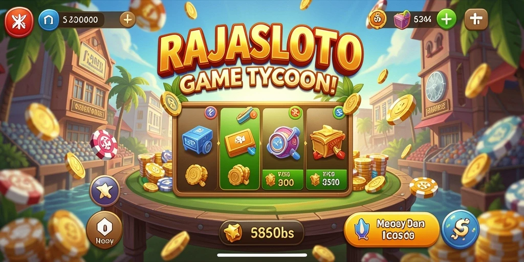 Screenshot gameplay RAJASLOTO yang seru dan menarik.