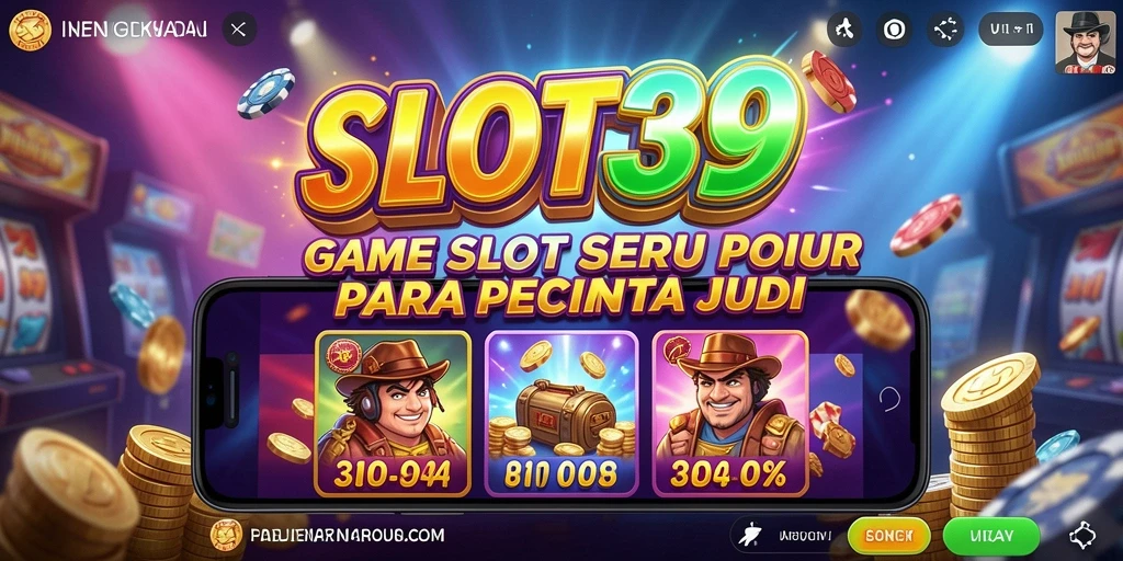 Screenshot utama SLOT39 menampilkan gameplay yang dinamis dan grafis yang memukau.