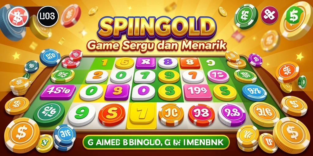 Tampilan gameplay SPINGOLD menampilkan suasana Bingo yang mengasyikkan.
