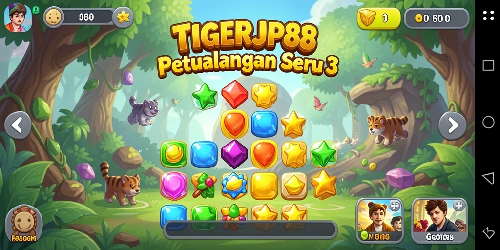 Tampilan gameplay yang seru dan menarik di TIGERJP88.