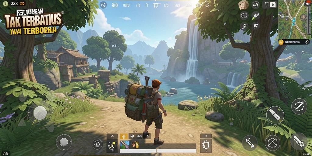 Gameplay Open World yang seru dan mendebarkan di X88.