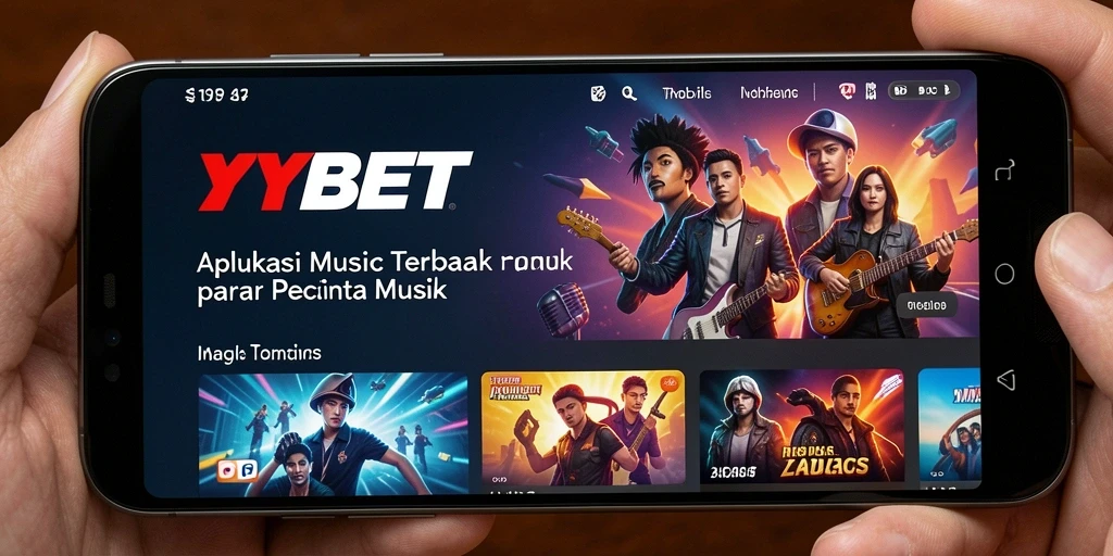 Tampilan menarik dari gameplay YYBET saat menikmati musik.