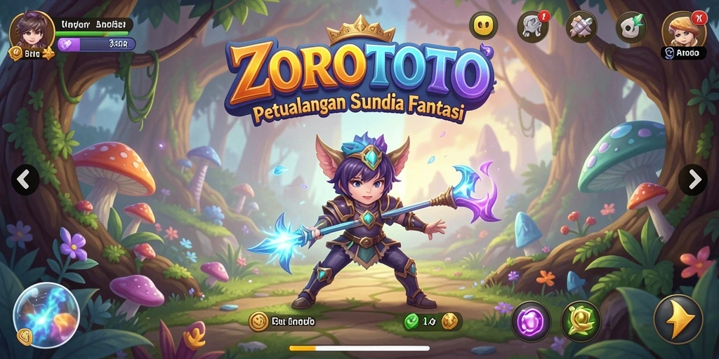 Screenshot gameplay ZOROTOTO menampilkan aksi seru dalam petualangan.